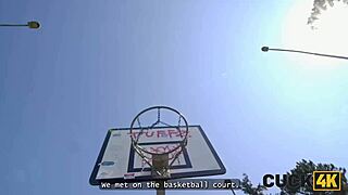 I'm cuckolding my man with best cock ever in stockings and tiny tits