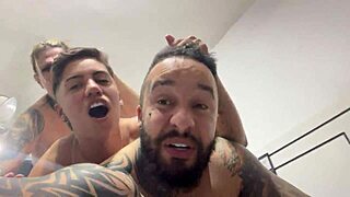 feel that deep thrust in ass and pussy till we cum together