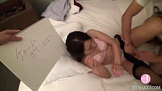 Tokyo college pickup girl slammed nonstop by big dick in threesome creampie frenzy