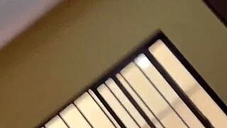 Young guy bends over for bareback ass pounding by skilled handyman