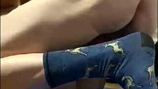 hot mature vee devours big cock while licking shaved pussy with jerry's monster