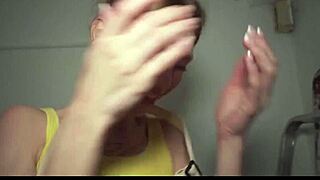 Fucking The Hot Russian Barista RIDES BIG COCK Outdoors