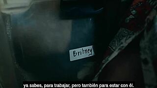 dominating sexy britney spears lookalike in passionate spanish action