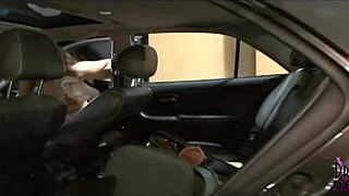 skinny tanned brunette coed dips in stranger's pool