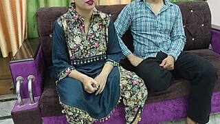 Real Indian Punjabi Horny Milf Punished Riding Tight Pussy Hardcore