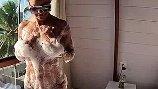 brazilian milf mommy shares private sexy big tits and pussy moments