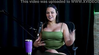 maria bittencourt started as escort her first video with two guys now craves gangbang in sheer red