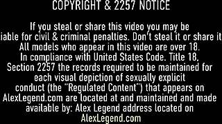 dark haired tattooed trinity blaze face fucked hard by alex legend