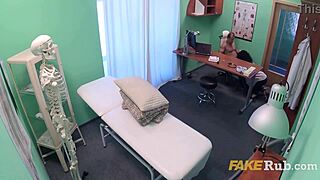 Ebony maid's big tits seduce stressed doctor secretly in hospital