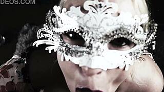 ever seen busty milf cfnm suck cock for facial on huge natural tits