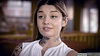 Doctor forces lesbian patient to fuck big black cock