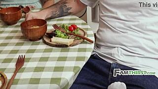 GF'S FERAL FRIEND PENelope Snaps Nasty Cowgirl Ride Explosion!