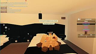 roblox cheating whore rides massive black cock