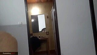 Alone And Horny In Cabin Leads To Wild Pussy Licking And Fucking Frenzy