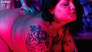 lesbian foot lovers lick toes suck tits and dive wet pussies