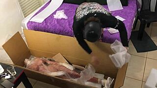 alice my hot new realistic sex doll girlfriend arrives sexy