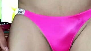 Femboy SHAKES ass in sexy SHEmale lingerie panties dance