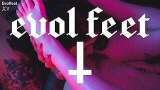 lesbian foot lovers lick toes suck tits and dive wet pussies