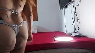 big ass horny wife drags tattooist inside for secret fun?