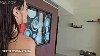 very sexy white slut in golden heels ripped clothes tight pussy fucked hard