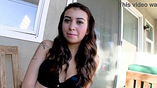kat dior gulps monster cock cum in intense pov blowjob