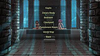 playing slave lord realms of bondage with futanari massage from kaylin