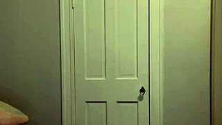 Tiny Bimbo Babysitter Spots Janitor Stroking Huge BBC Closet