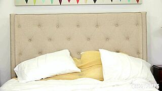 morgan lee grinds 69 cock ride with oily footjob tease