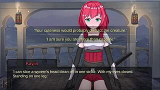 playing slave lord realms of bondage with futanari massage from kaylin