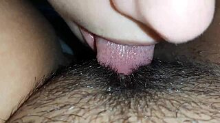wanna taste this hairy pussy lick up close?