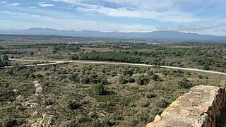 whoops, accidental outdoor blowjob and he cums fast in my mouth!