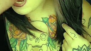 she leaves lipstick marks while slurping deep on that fat cock with sloppy throating