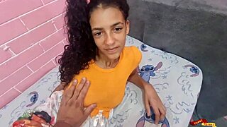 Skinny Thai Slut Begs for Anal in Cosplay