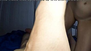 hot latina's perfect pussy takes massive lover cock in homemade creampie!