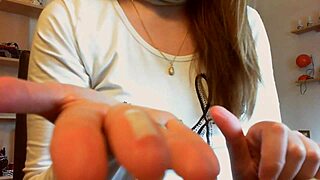 asmr long nails tease sexy hands and fingers for ultimate italian fetish relaxation
