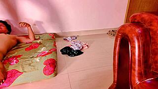 Servant babe joins owner in wet pussy ffm threesome romance fuck