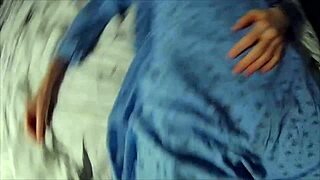 desperate wife sneaks anal pounding from friend at work