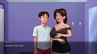 voluptuous beauty dominates the monster's daily urges