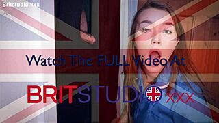 teen nurse delivers deep gloryhole blowjob therapy