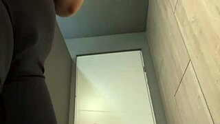 Shaved Teen's Big Tits Bounce in Public Gym Hardcore Fuck