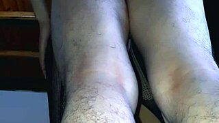 shy teen tempts prof to kiss tight vagina then milks his cum by hand