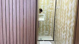 i pounded my buddy's skinny teen pussy while he was late