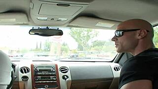 chatty blonde milf with big tits rides huge cock hard