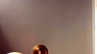 Shaved Teen's Big Tits Bounce in Public Gym Hardcore Fuck