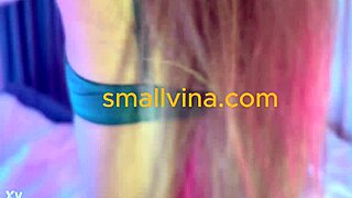 NAUGHTY THAI TEEN DANCES SOLO WITH SMALL TITS IN BEDROOM