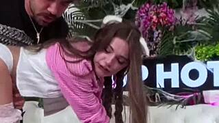 juniper ren begs for nasty rough pussy pounding