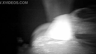 i beg friend to slip in glory hole and fuck me hard in the booth