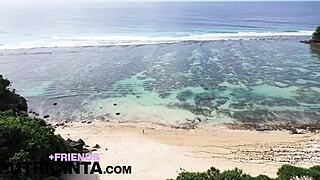 i love fingering my tight asian asshole on the beach so naughty