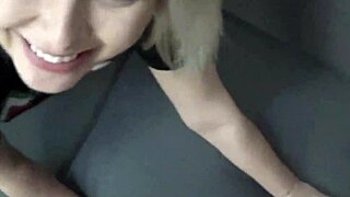 sexy middle-aged milf spreads pink pussy for hot licking action