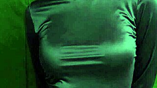 blindfolded eastern european lingerie models tease in panties barefoot